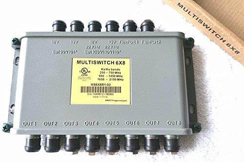 Directv 6x8 Multi-Switch Ka Ku Bands MS6X8R1-03