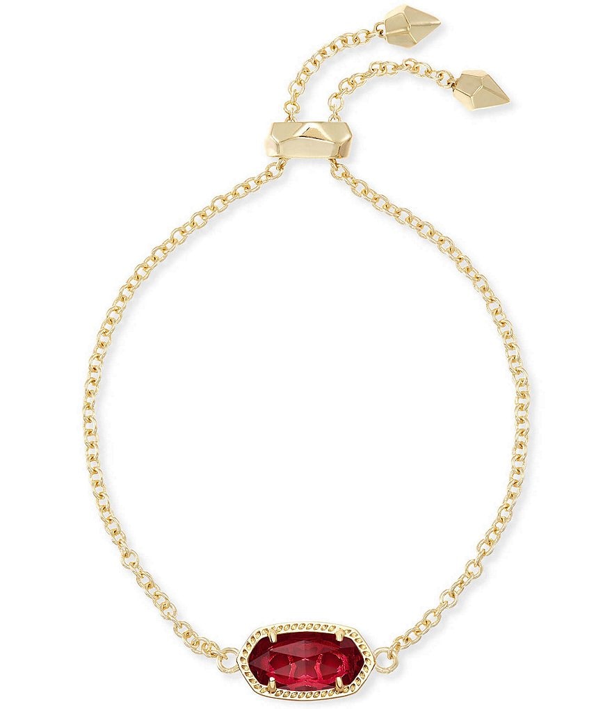 Kendra Scott Elaina Gold Adjustable Chain Bracelet