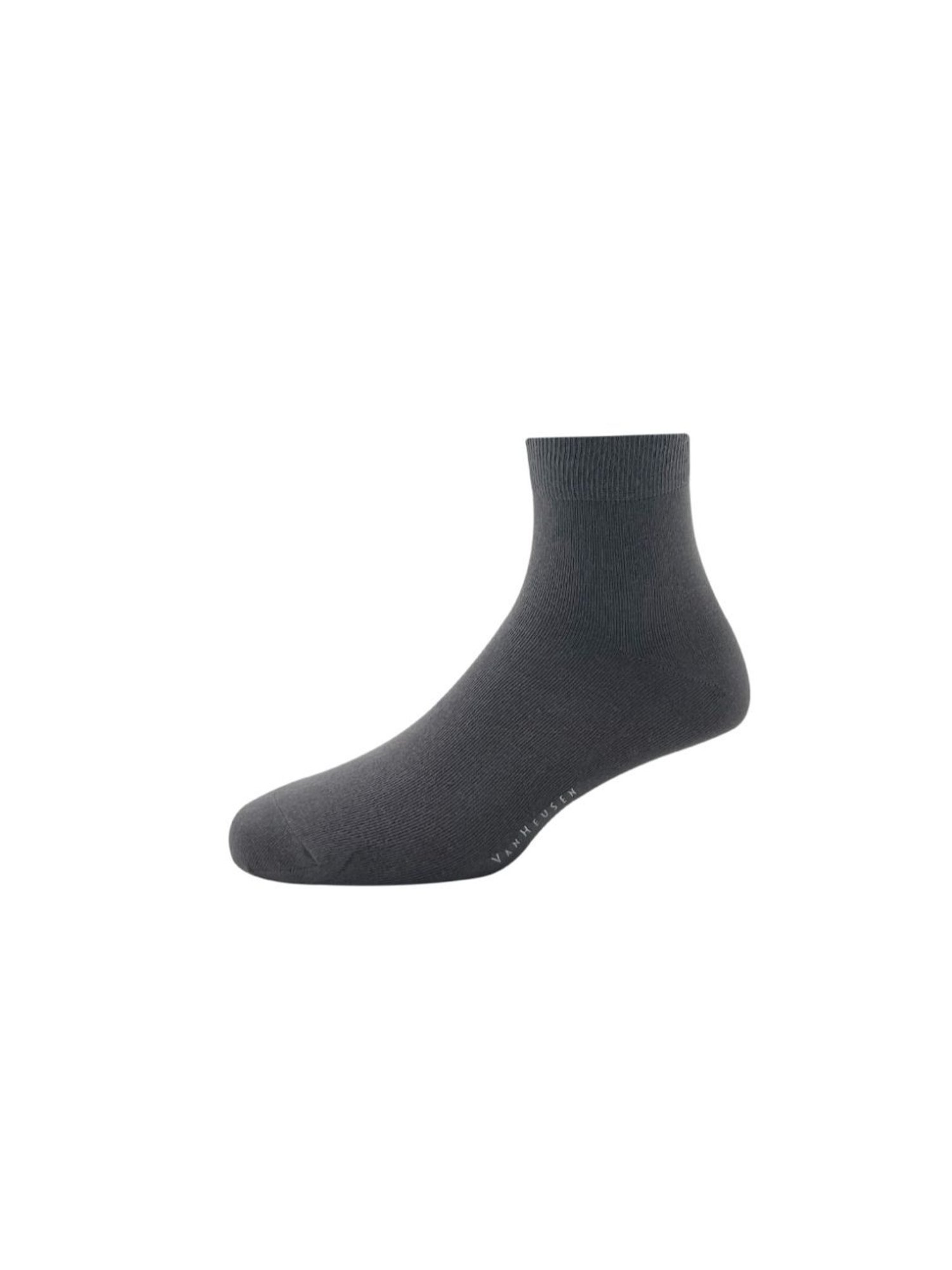 Van Heusen Grey Cotton Socks (Pack of 3)