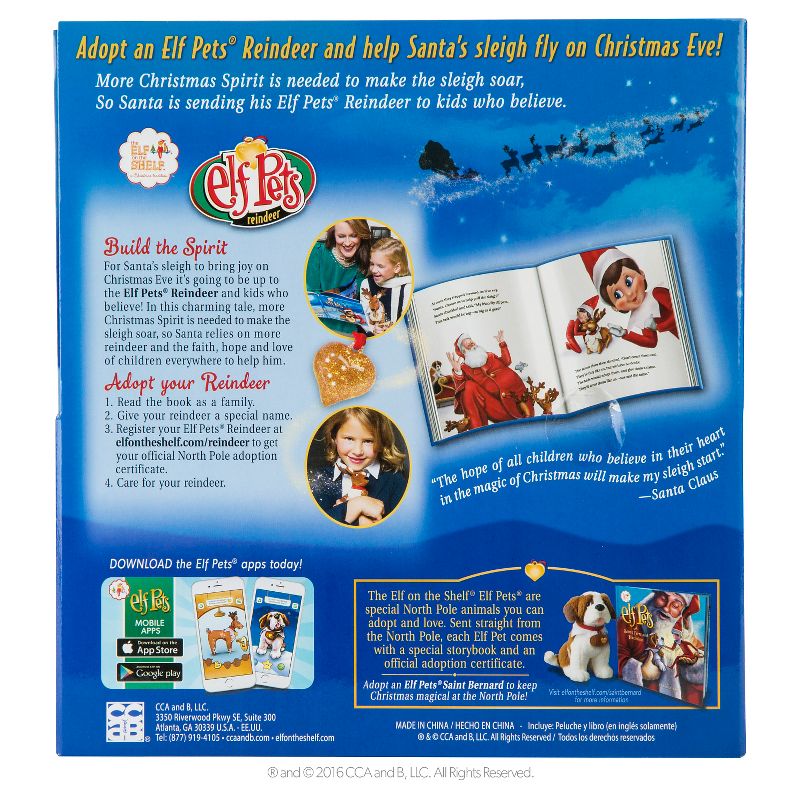 Elf Pets: A Reindeer Tradition - by Chanda A. Bell (Hardcover)