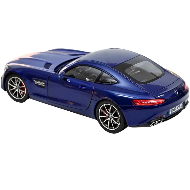 2019 Mercedes Benz AMG GT S Dark Blue Metallic 1/18 Diecast Model Car by Norev