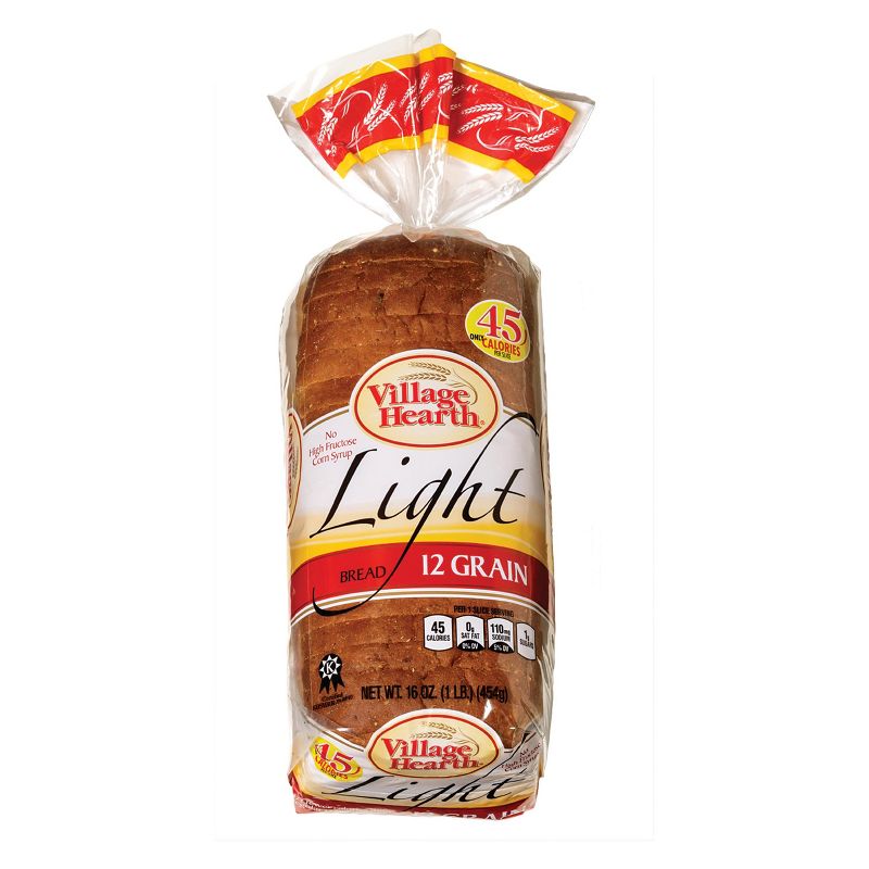 Village Hearth Light 12 Grain Bread - 16oz