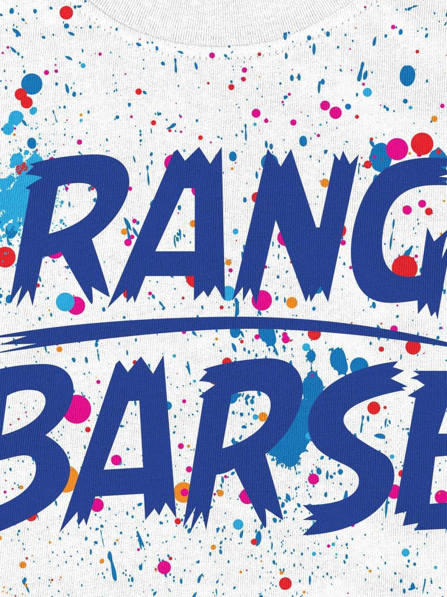 Bonkids White Cotton Range Barse Holi Printed Full Sleeves Onesie