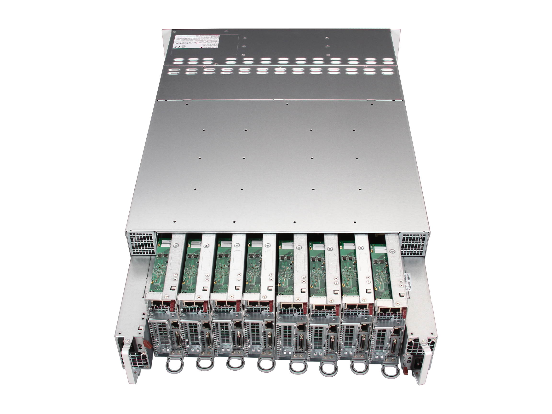 SUPERMICRO SuperServer SYS-5038ML-H8TRF Rack Server Barebone (8 Nodes)