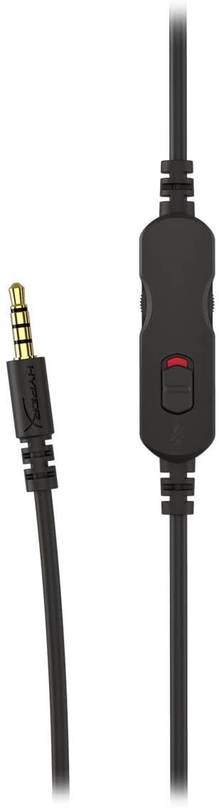 HyperX Cloud Chat Headset &ndash; Official Playstation Licensed for PS4, Clear Voice Chat, 40mm Driver, Noise-Cancellation Microphone, Pop Filter, in-Line Audio Controls, Lightweight, Reversible