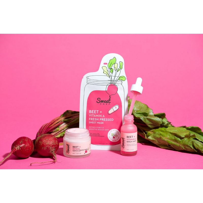 Sweet Chef Beet + Retinol Nightly Firming Mask - 1.69 fl oz