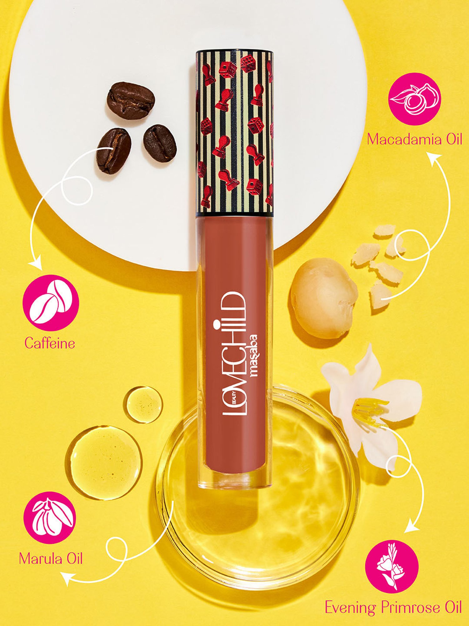 LoveChild Masaba Game On! Mad-Matte Liquid Lipstick Get Rollin - 5 ml