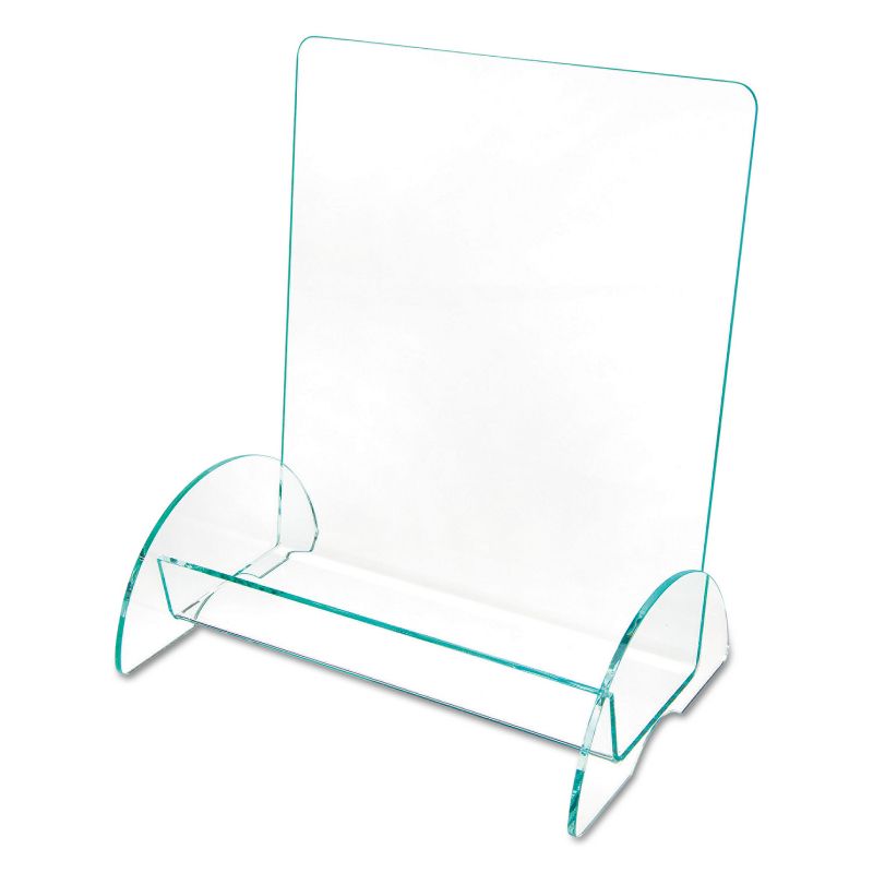 Deflecto Euro-Style DocuHolder 9-13/16w x 6-5/16d x 11h Clear 775390