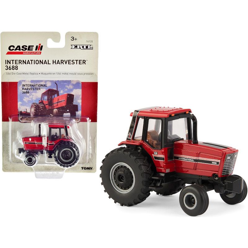 IH International Harvester 3688 Tractor Red "Case IH Agriculture" 1/64 Diecast Model by ERTL TOMY