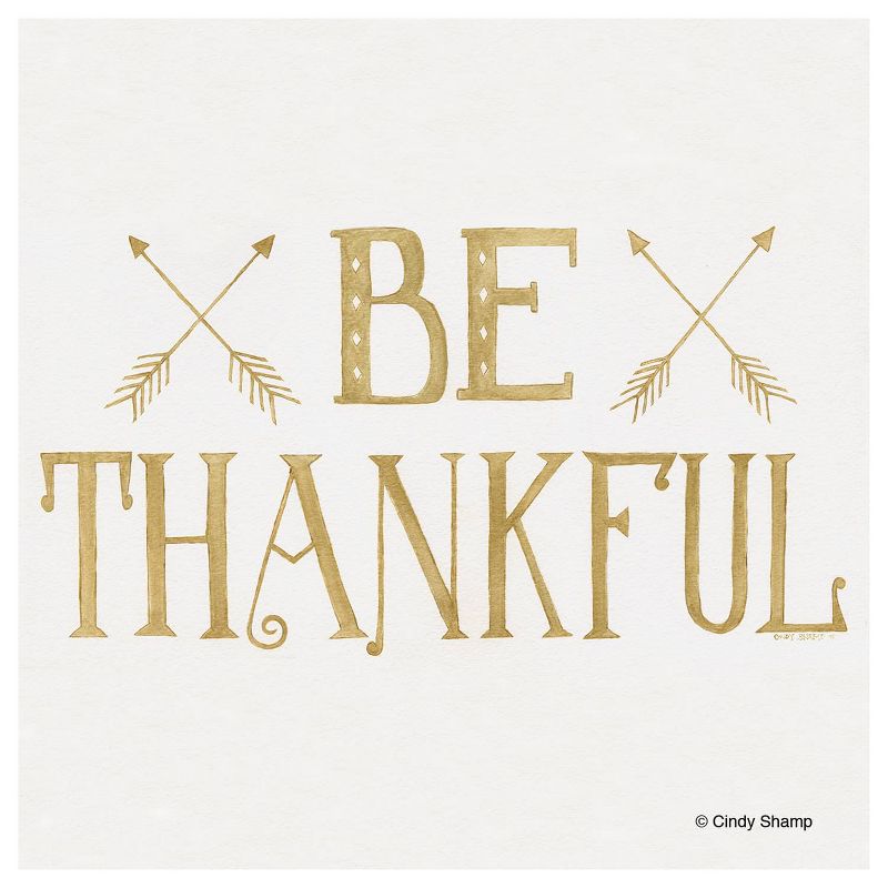 4pk Ceramic Be Thankful Arrow Print Coasters - Thirstystone