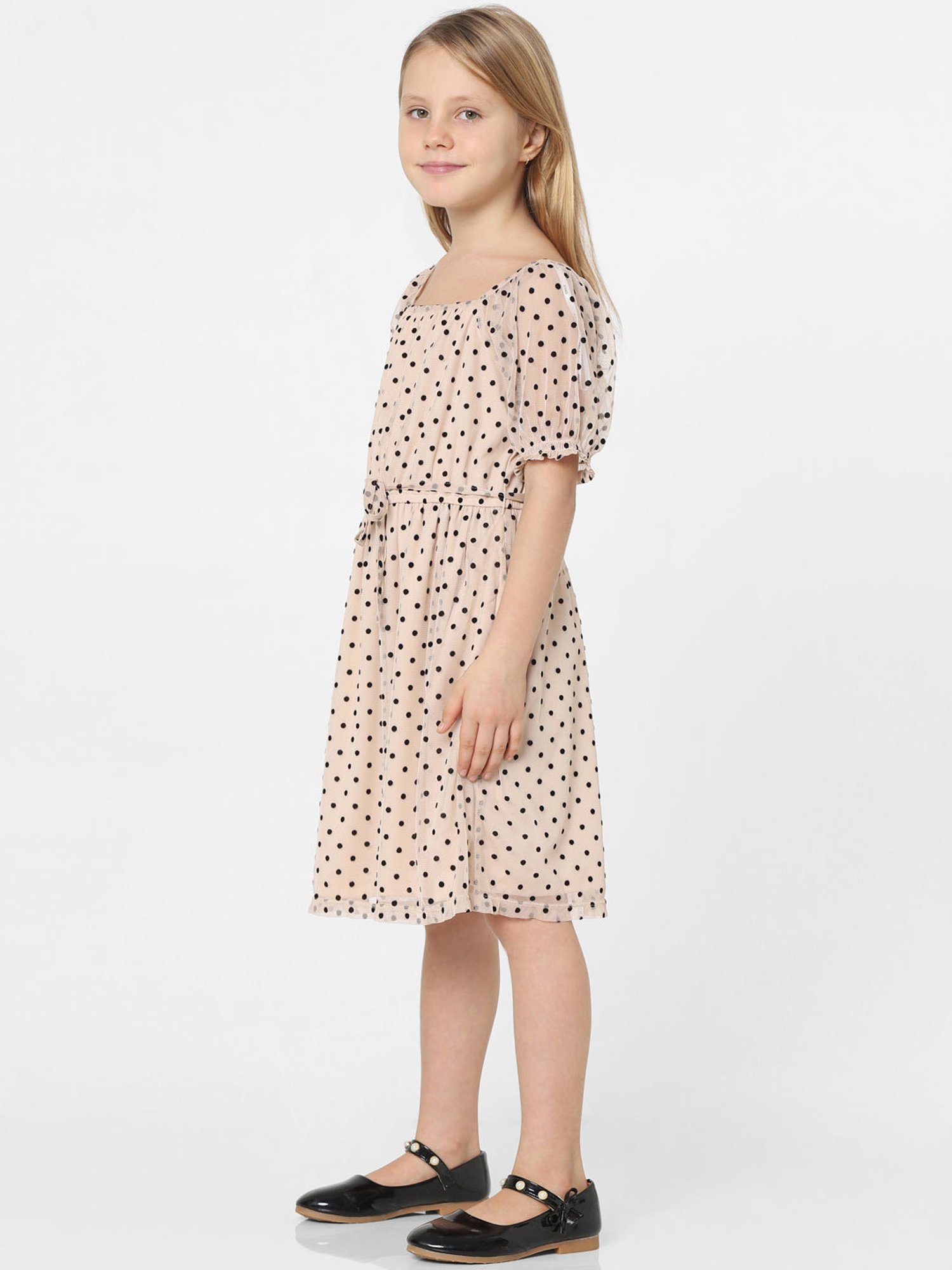 KIDS ONLY Beige Printed Dress