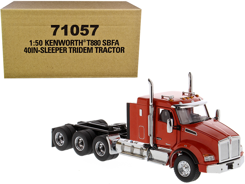 Kenworth W900 Truck Tractor Black 1/32 Diecast Model by New Ray