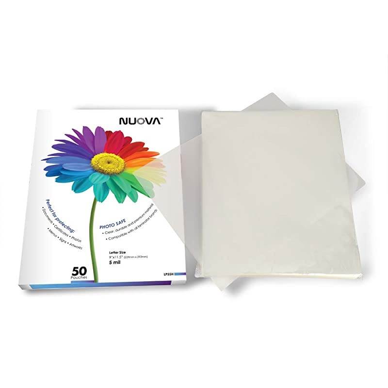 LP50H Thermal Laminating Pouches 9 x 115 Inches Letter Size 50Sheets 3mil