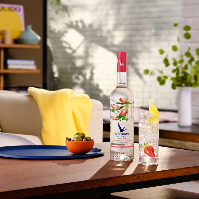 Grey Goose Essences Strawberry & Lemongrass Infused Vodka - 750ml Bottle