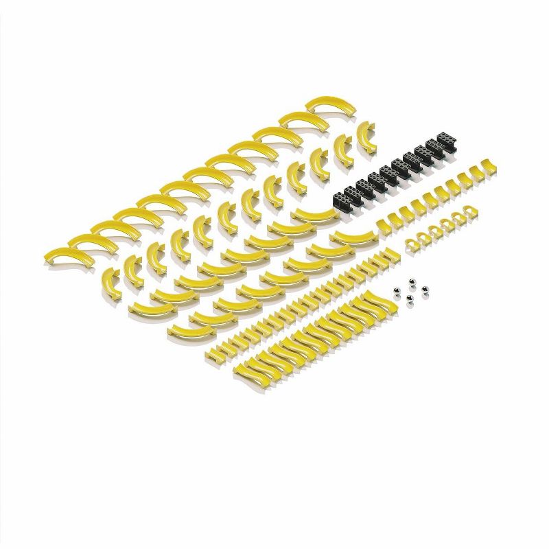 Hubelino Pi Advanced Marble Run - 98 Piece Run Elements