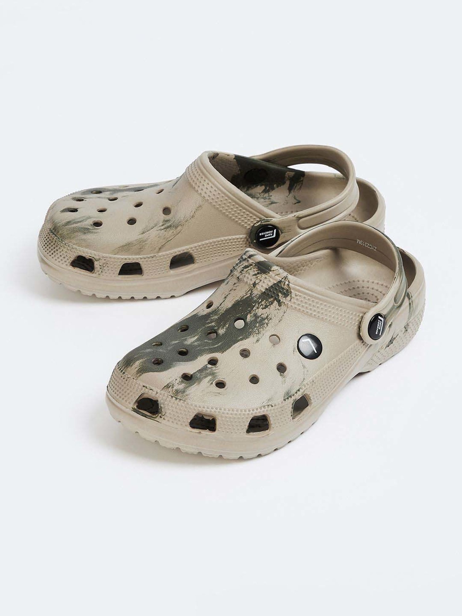 Landmark Boys Brown Back Strap Clogs