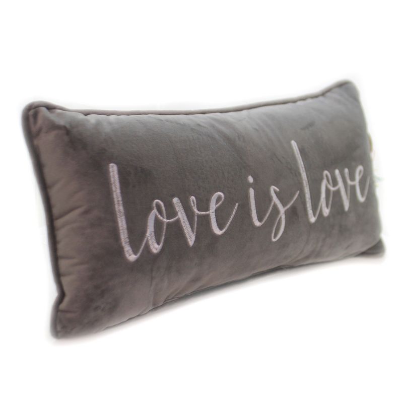 Home Decor 7.75" Love Is Love Pillow Grassland Roads  -  Decorative Pillow