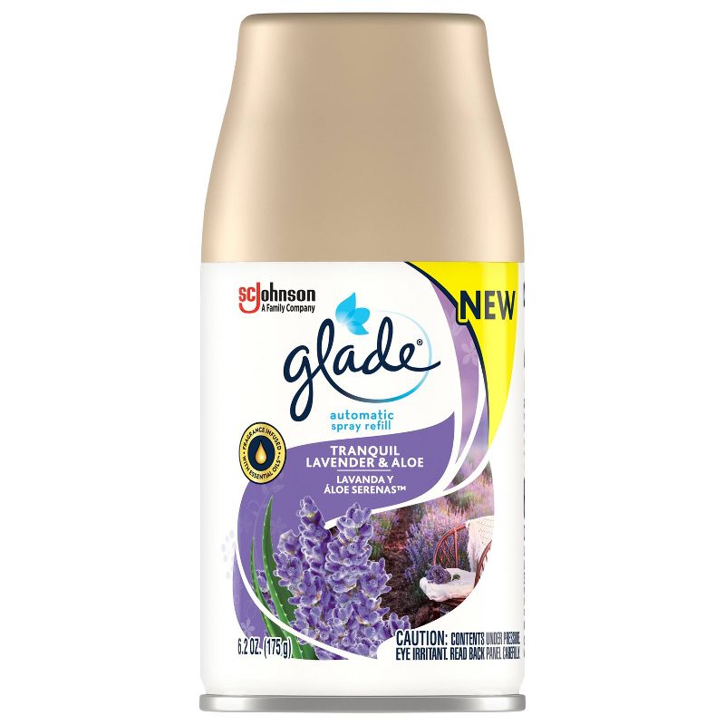 Glade Lavendar and Aloe Automatic Spray Refill - 6.2oz