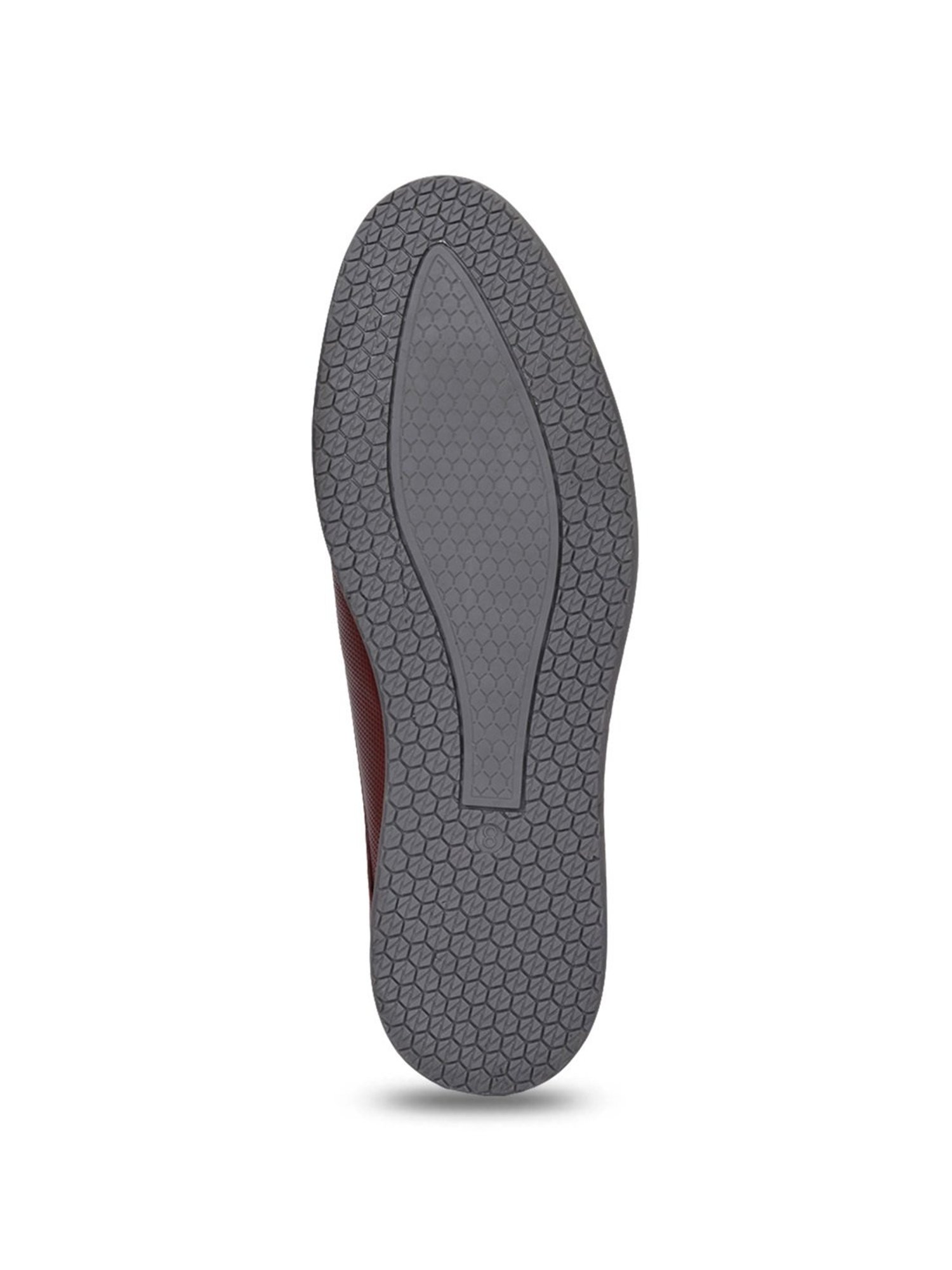 El Paso Men's Wine Derby Shoes