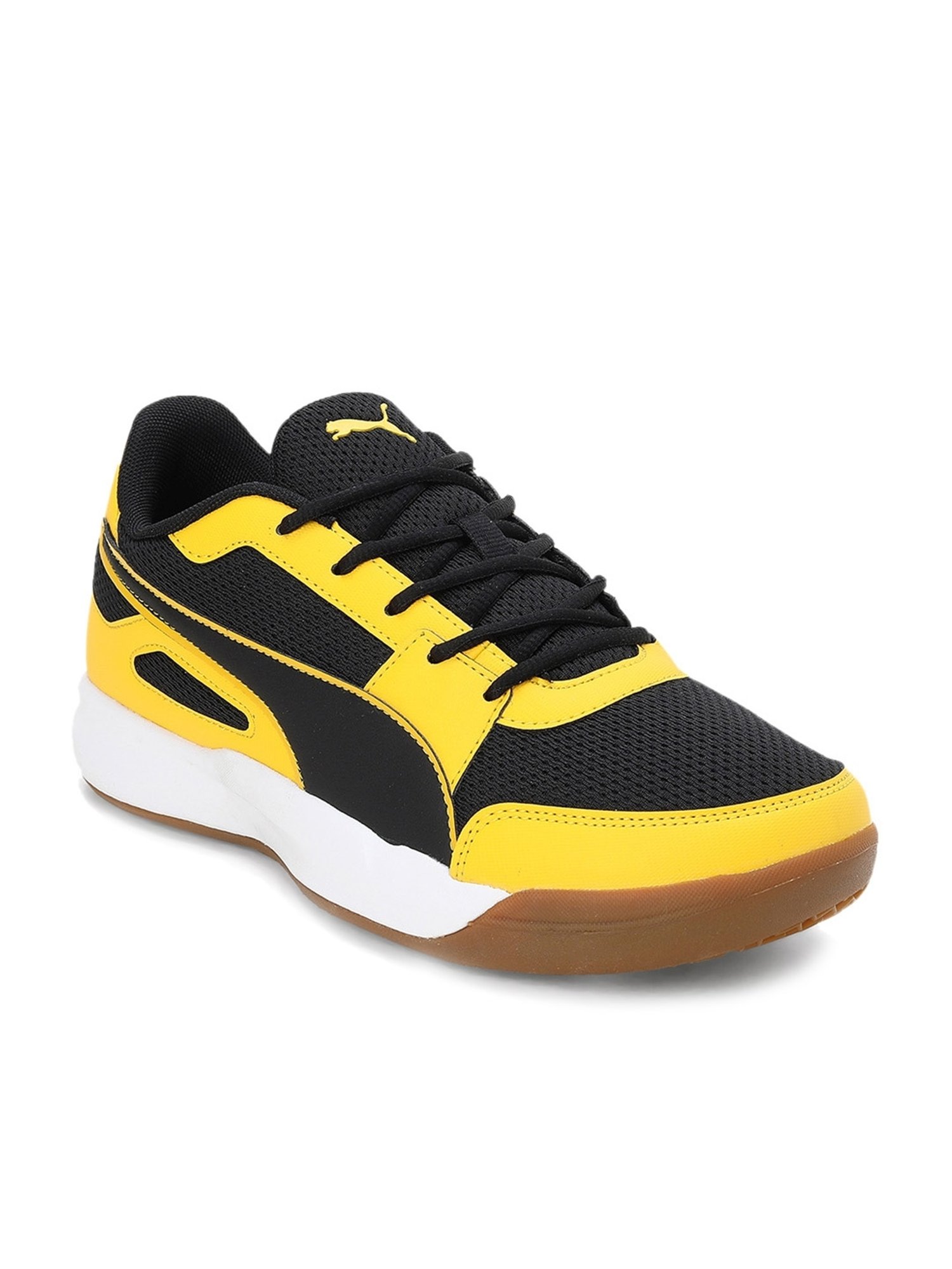 Puma Men's Deuce Black Indoor Court Shoes