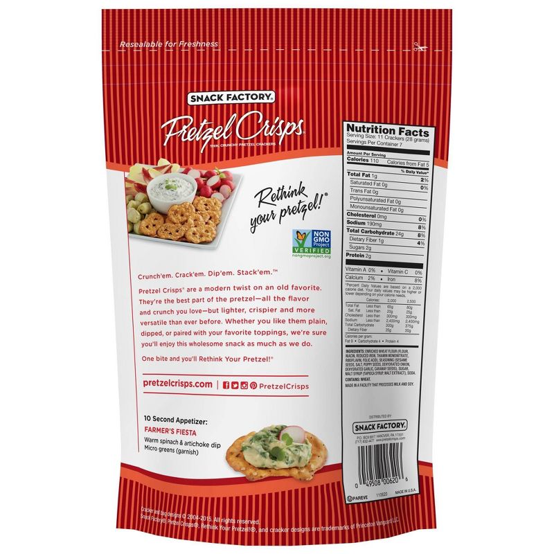 Snyder's Rounds Sea Salt Pretzels - 12oz