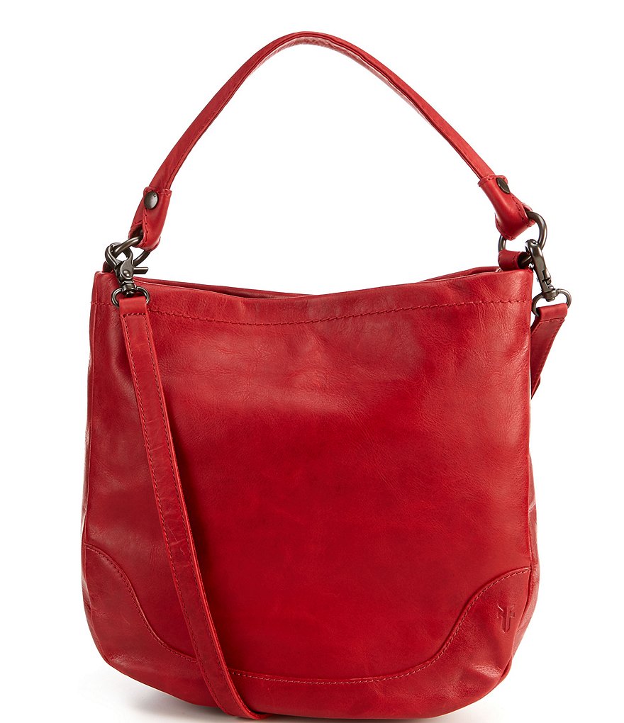 Frye Melissa Washed Leather Hobo Bag