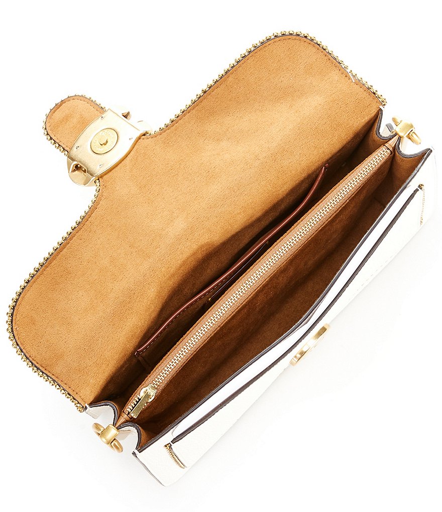 COACH Tabby Beaded Chain Shoulder Bag