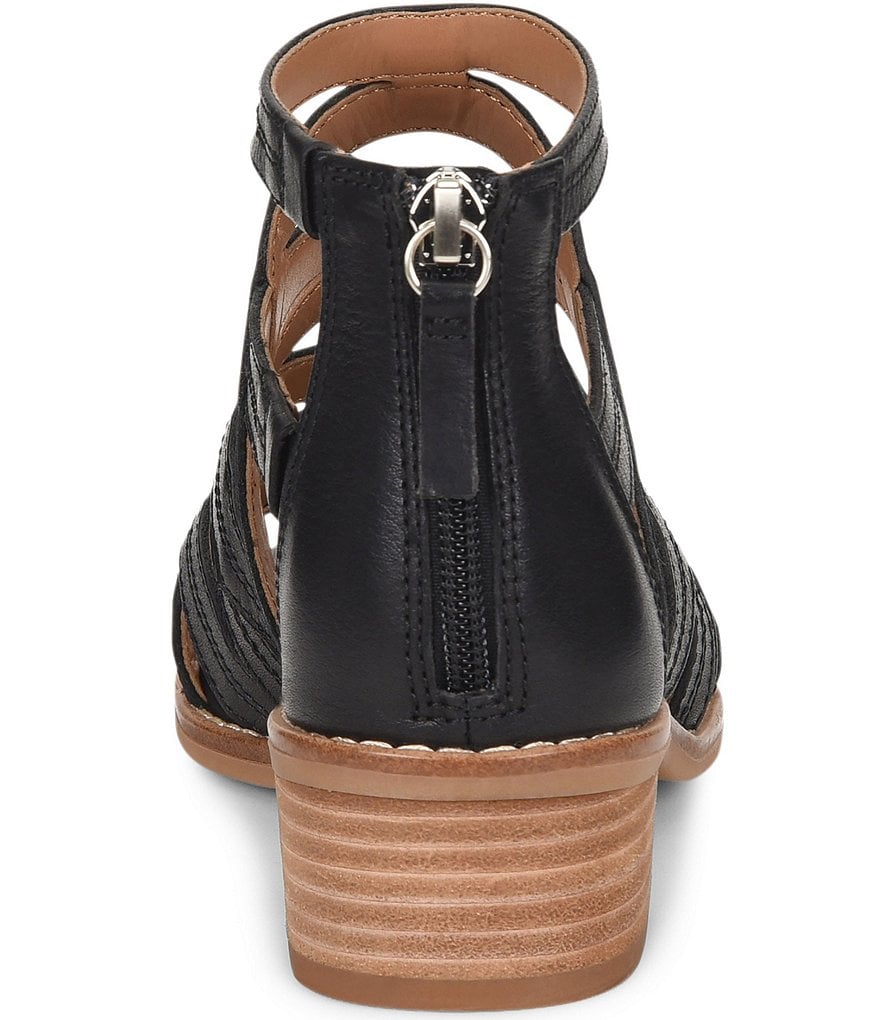 Comfortiva Betha Leather Gladiator Sandals