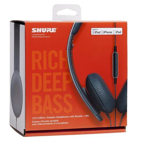 Shure SRH145 Portable Headphones