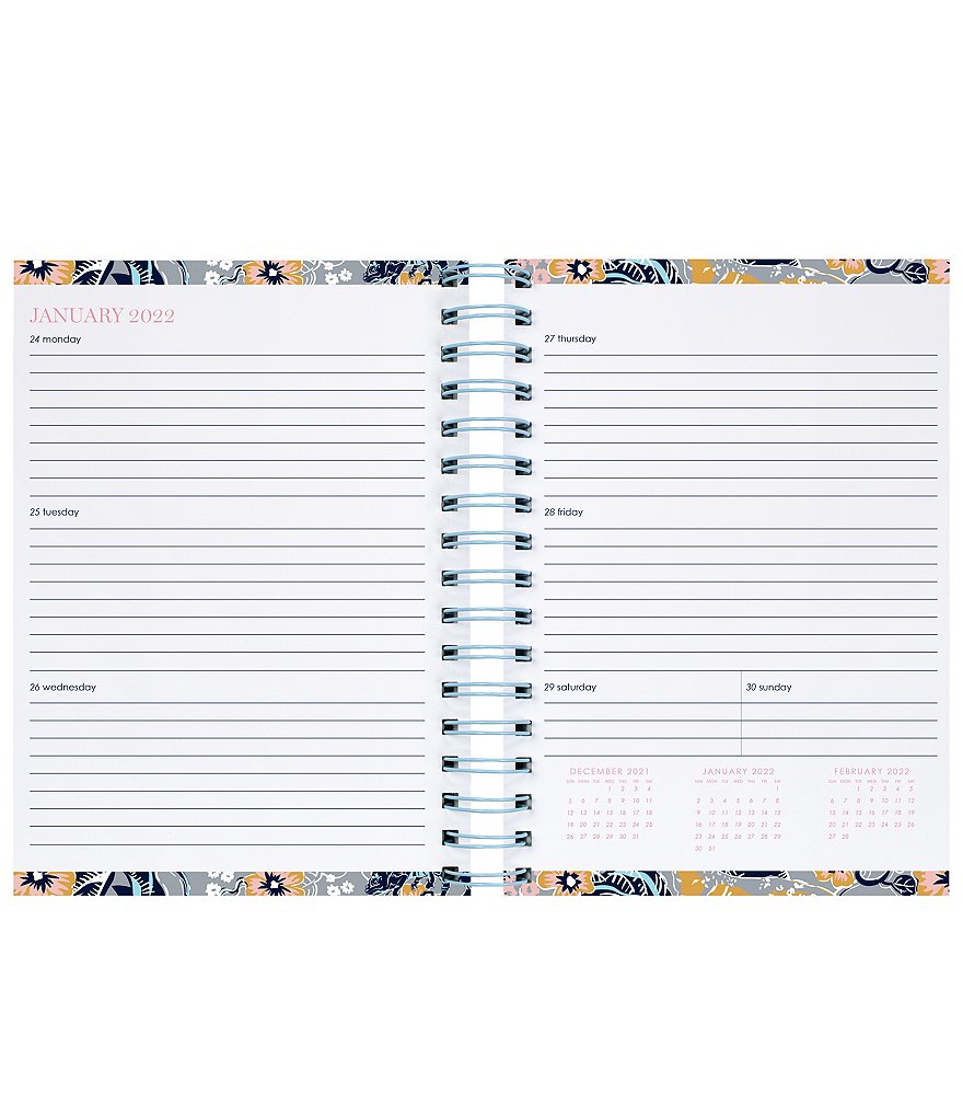 Lilly Pulitzer Cabana Cocktail 17 Month Large Agenda