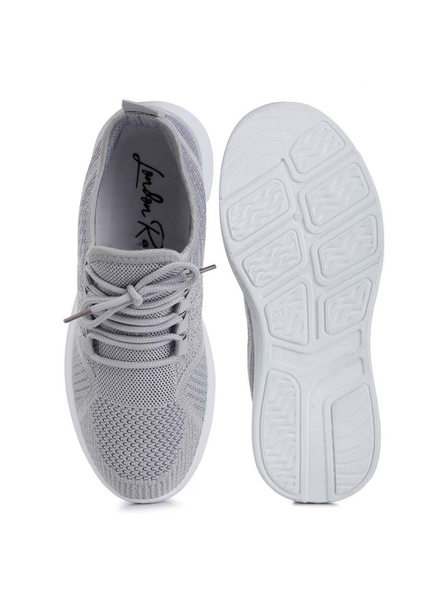 London Rag Women's Grey Casual Sneakers