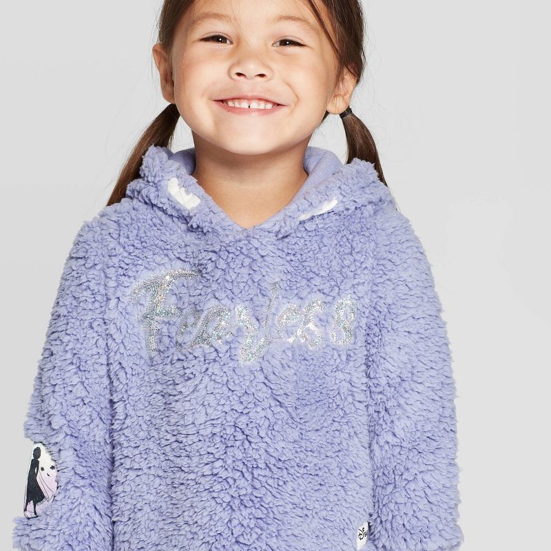 Toddler Girls' Disney Anna Elsa Watercolor T-Shirt - Purple 2T - Disney Store