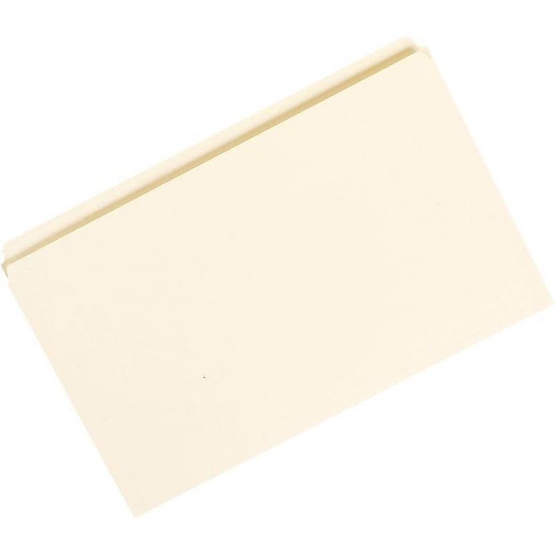 Skilcraft File Folders 3/4" Expansion 1/3-Cut Letter 100/BX Manila 2822507