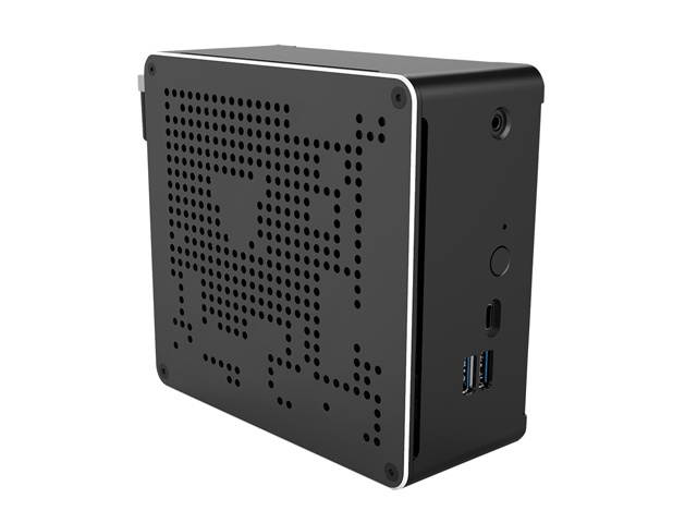 4K Mini PC,Desktop Computer,Intel Core I9 8950H,Windows 10 Pro/Linux,(Black),[HUNSN BY02],[4USB3.0/2USB2.0/2LAN/BT4.0/1DP1.2/1HDMI2.0/1TYPE-C/WiFI],(8G RAM/512G SSD)