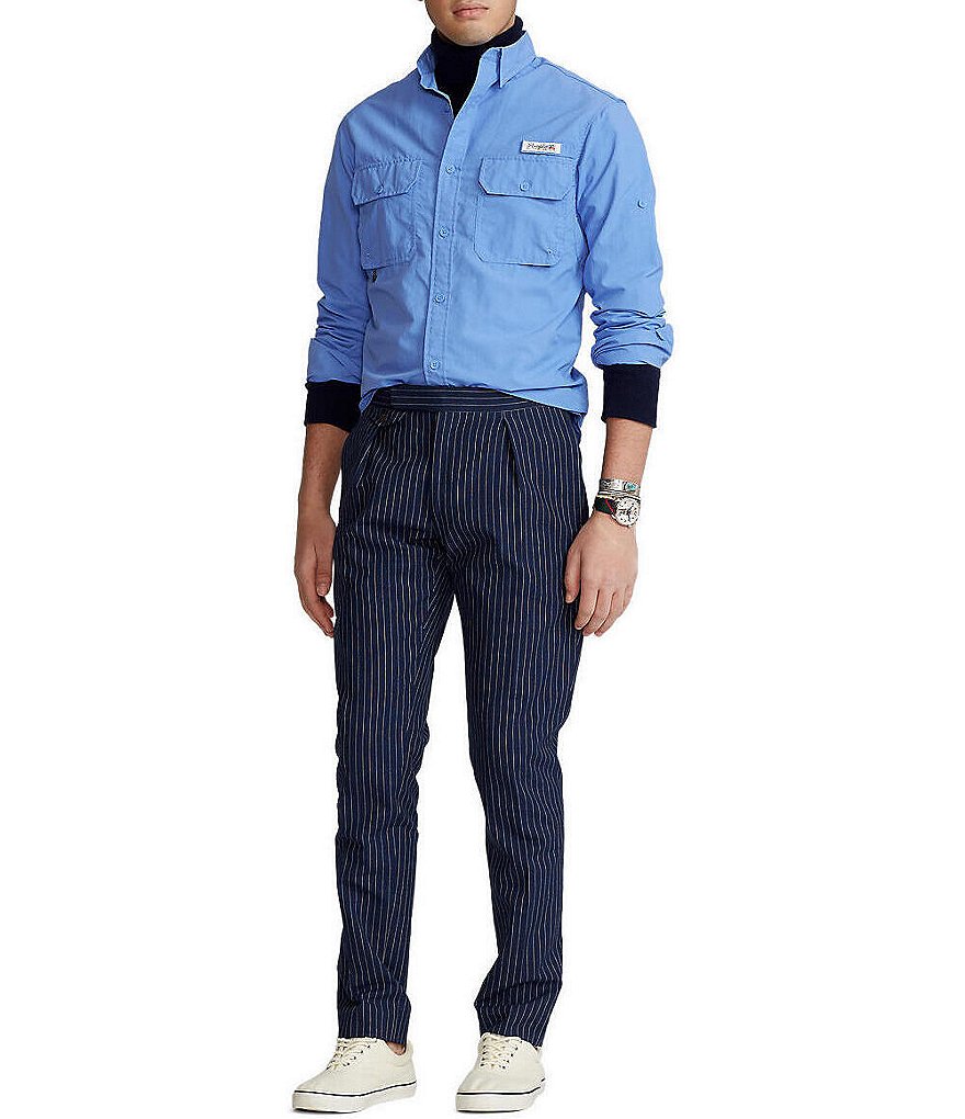 Polo Ralph Lauren Classic-Fit Bi-Swing Workshirt
