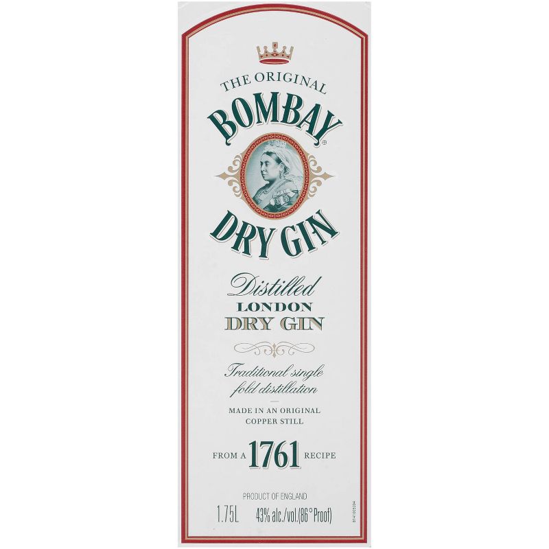 Bombay London Dry Gin - 1.75L Bottle