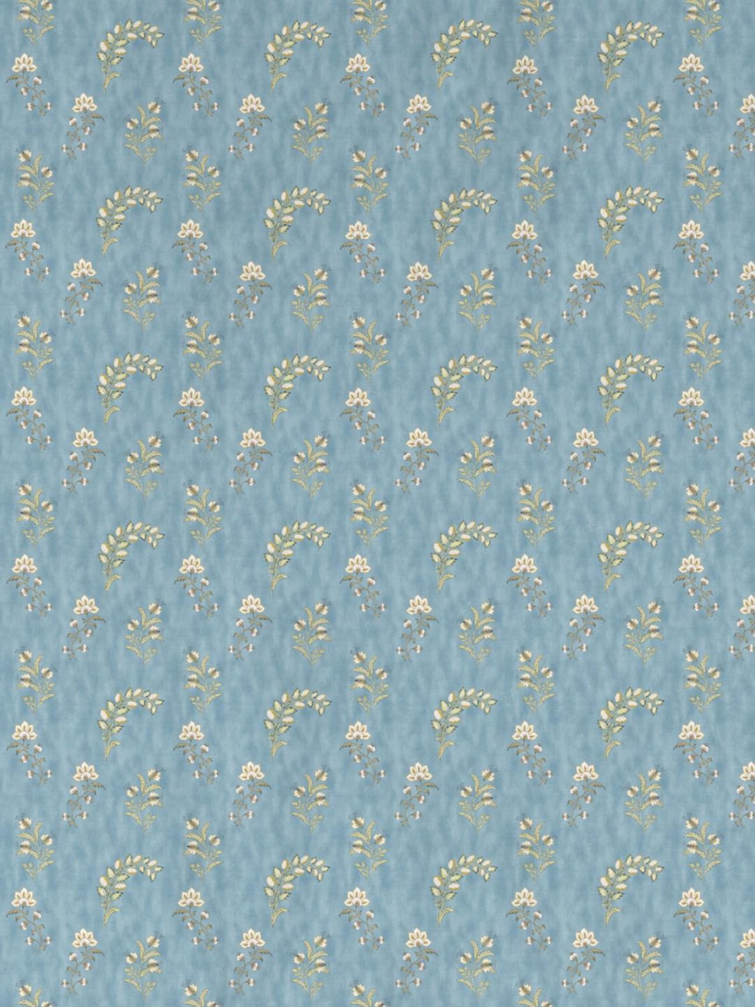 DDecor Floral Blue 150 TC Cotton Queen Reversible Dohar