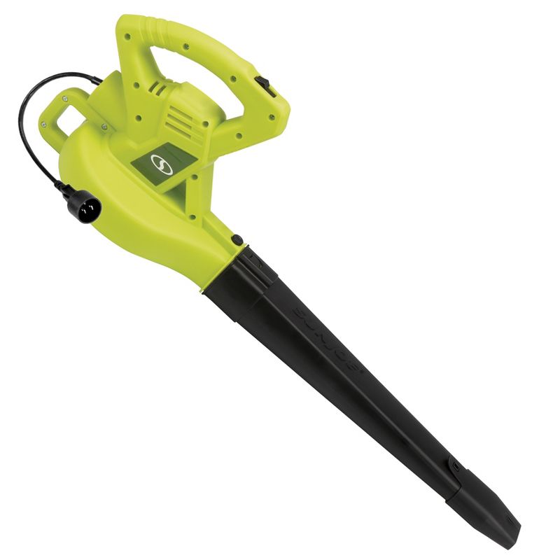 Sun Joe SBJ601E 2-Speed Electric Blower | 215 MPH | 10 Amp (Green).