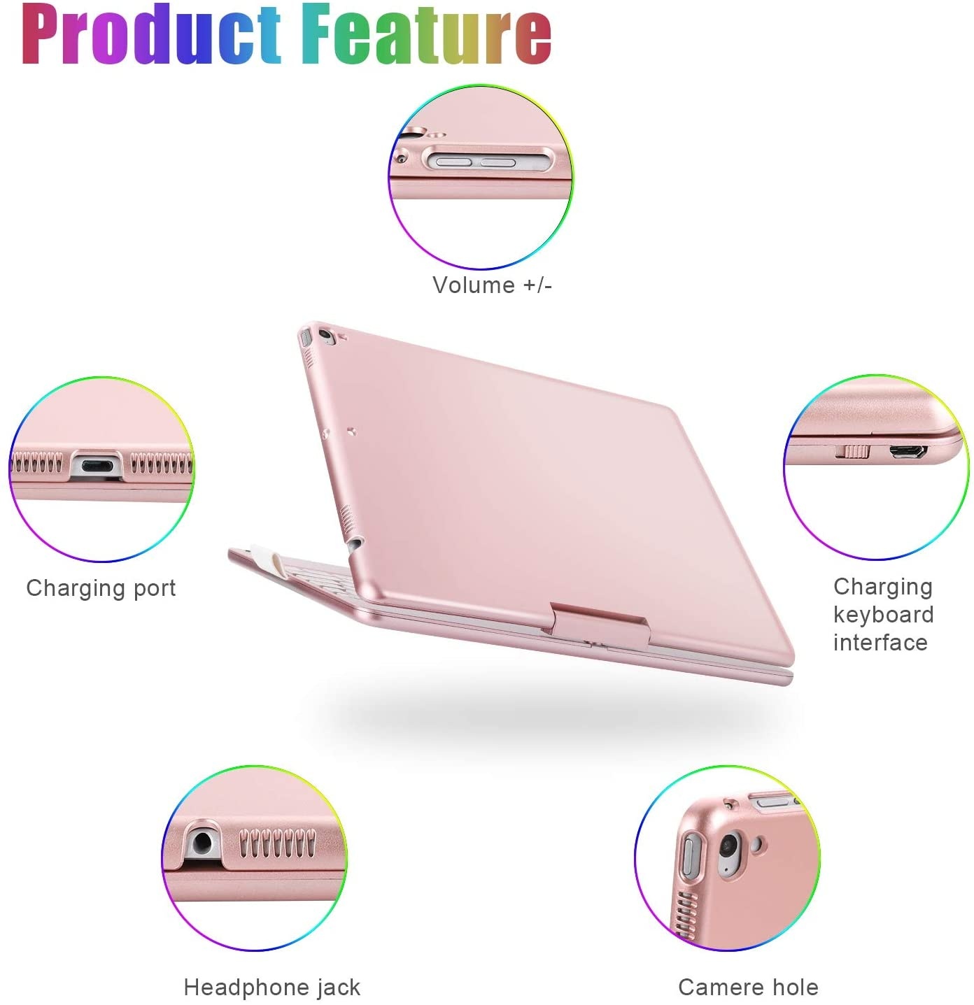 UAG Designed for Microsoft Surface Go 2 / Surface Go Case Scout w/Handstrap [Black] Rugged Military Drop Tested Protective Cover