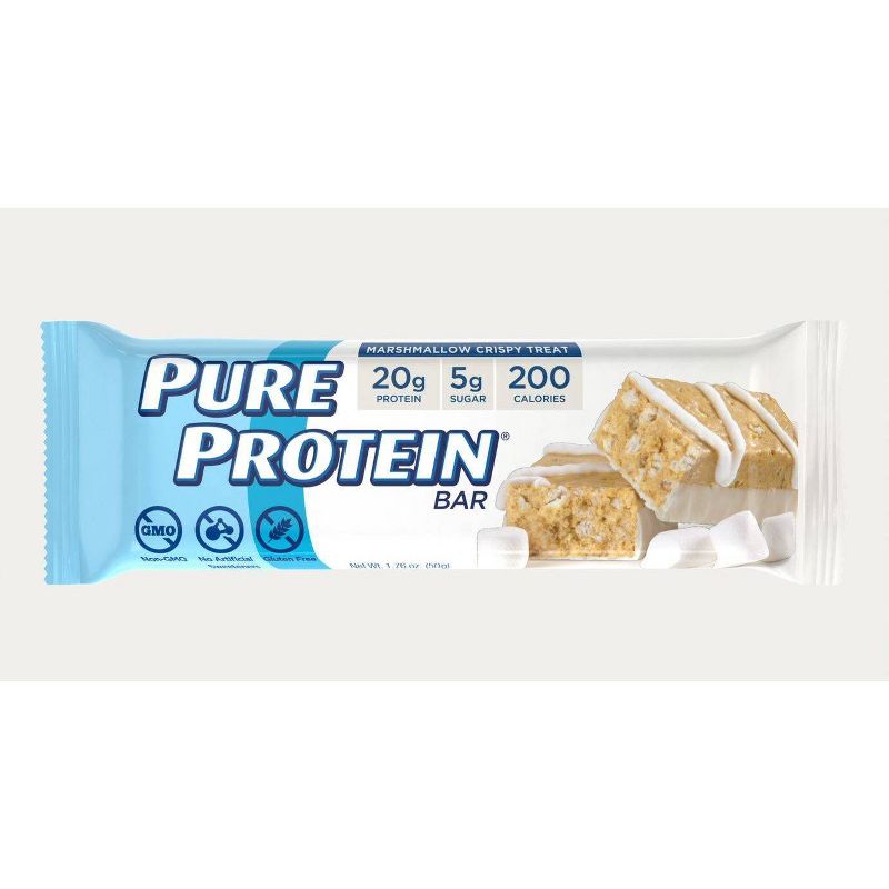 Pure Protein Bar - Marshmallow Crispy Treat - 6ct