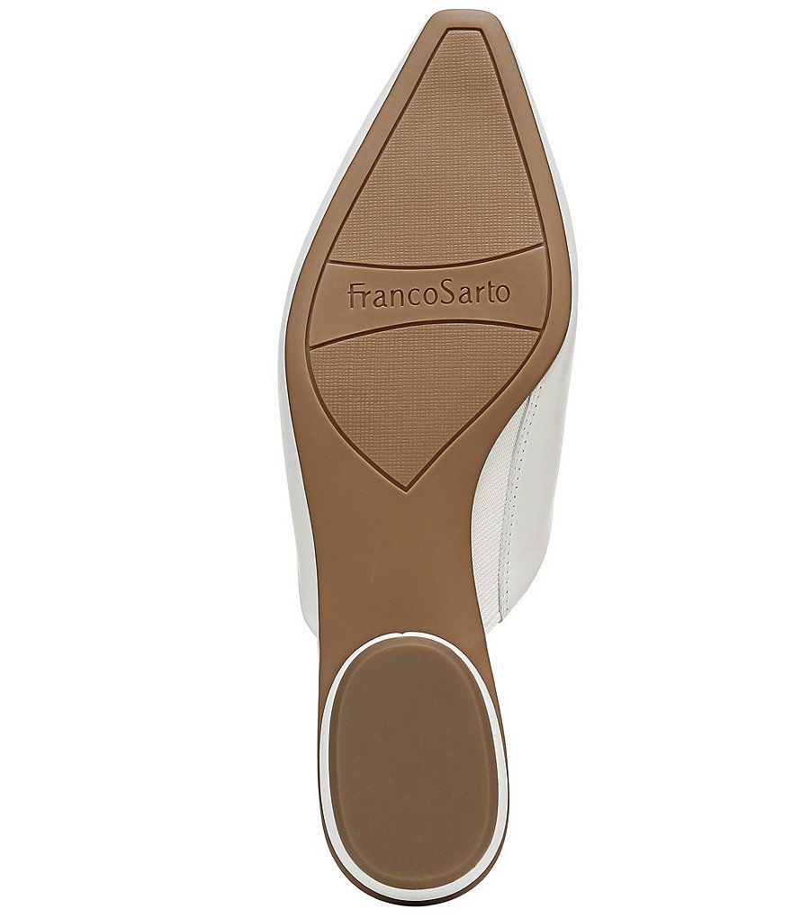 Jack Rogers Blair Pointed Toe Bow Leather Flats