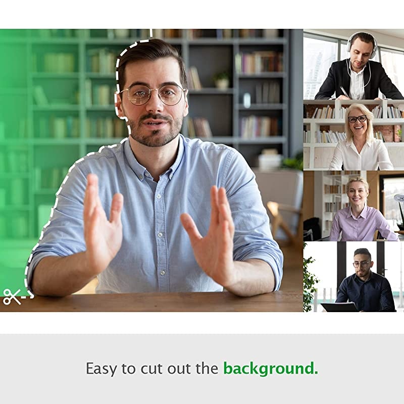 9 x 15 ft Green Chromakey Muslin Backdrop Background Screen for Photo Video Studio 3 x Backdrop Clamp AGG1777