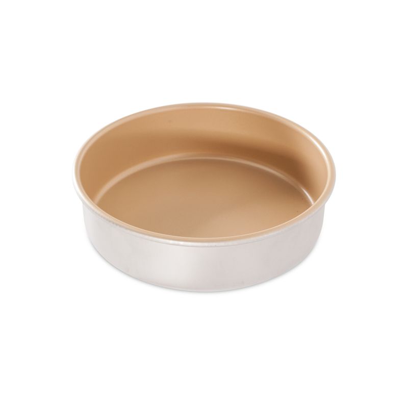 Fat Daddio's RMP-10 Anodized Aluminum Ring Mold Cake Baking Pan, 10 x 3.5 Inches