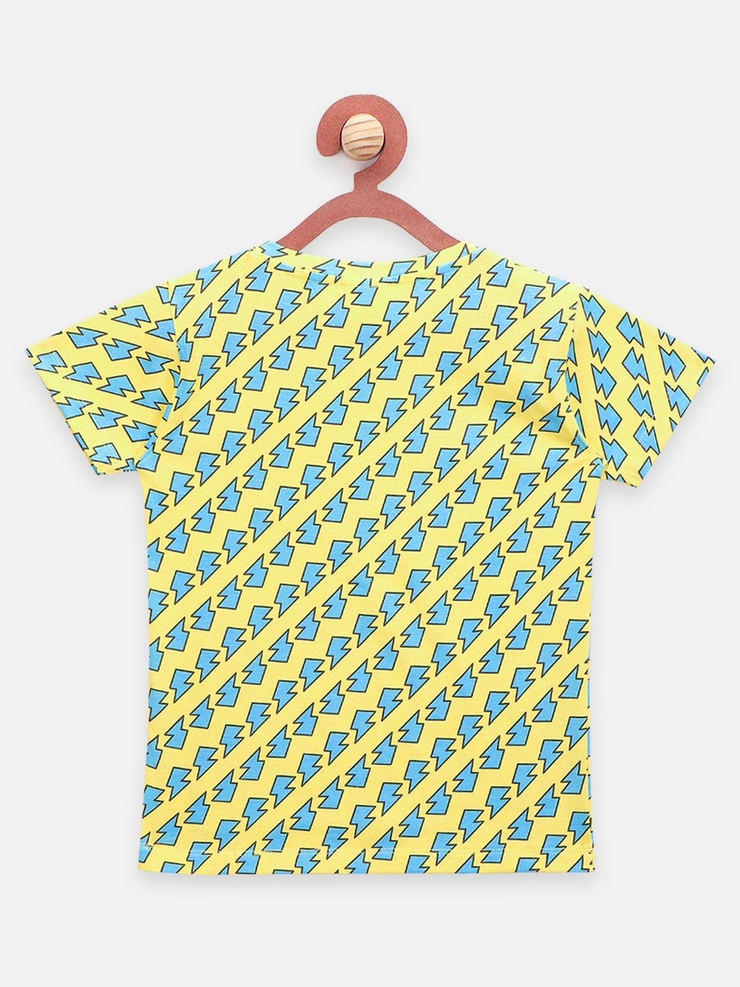 LilPicks Kids Multicolor Cotton Printed T-Shirts (Pack of 2)