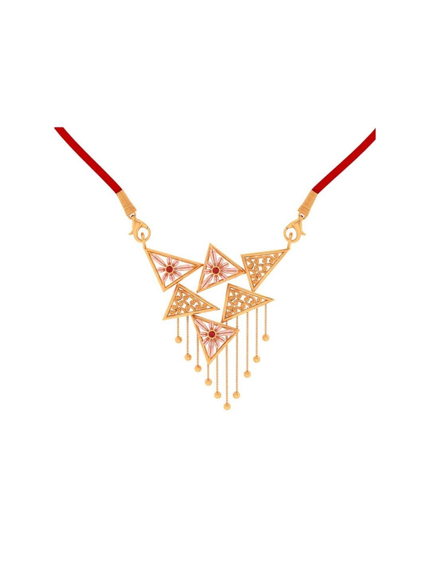 Malabar Gold and Diamonds 22k Gold Necklace for Women