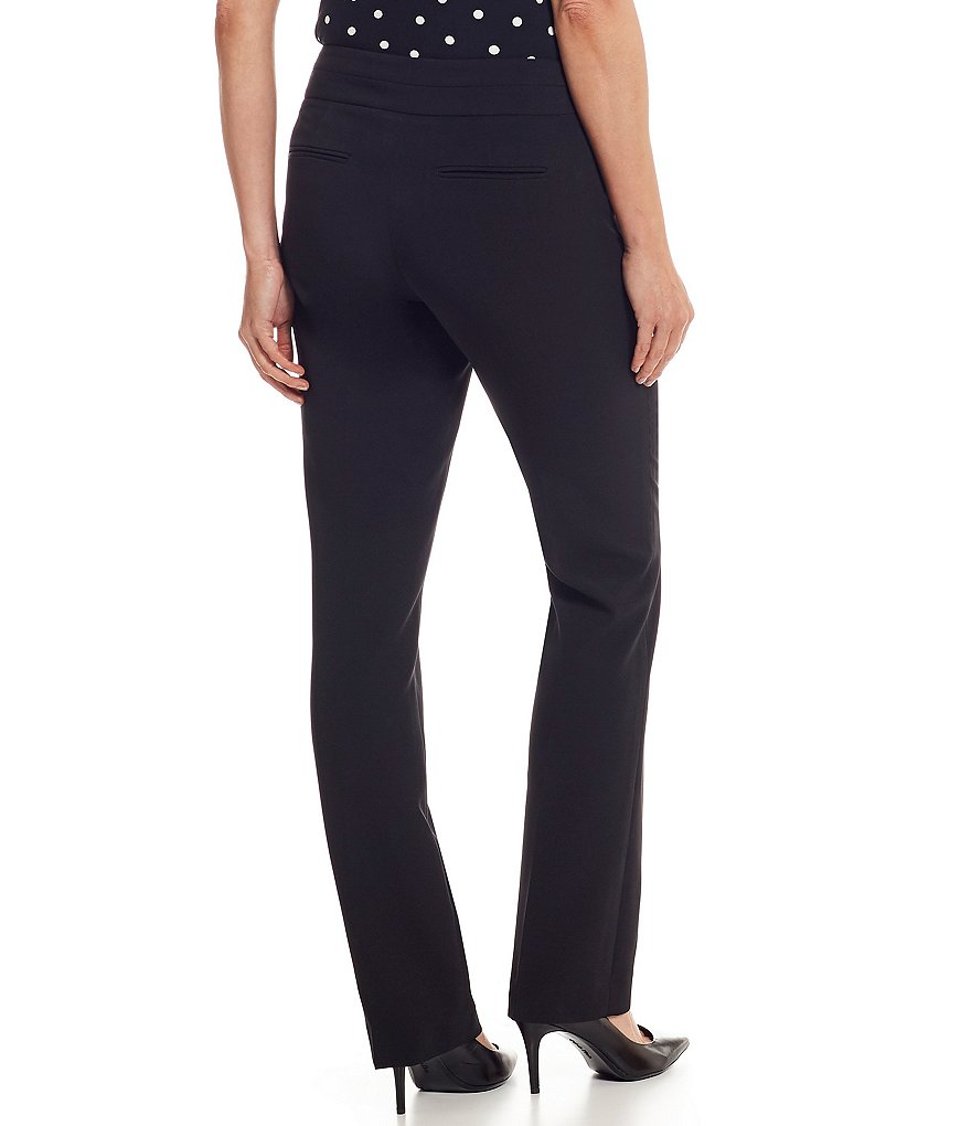 Tahari ASL Bi-Stretch Straight Leg Pants