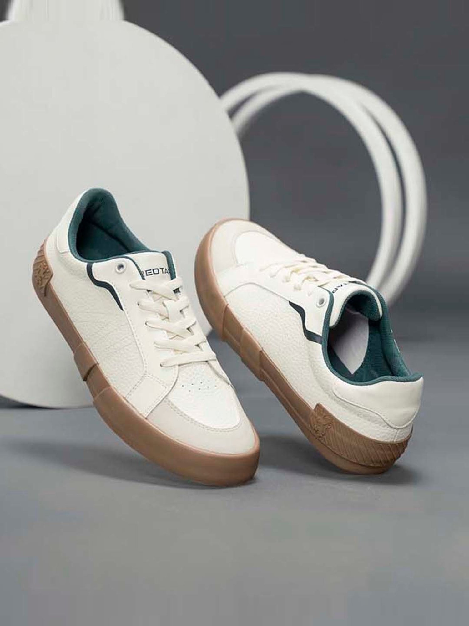 Red Tape Men's Off White Casual Sneakers