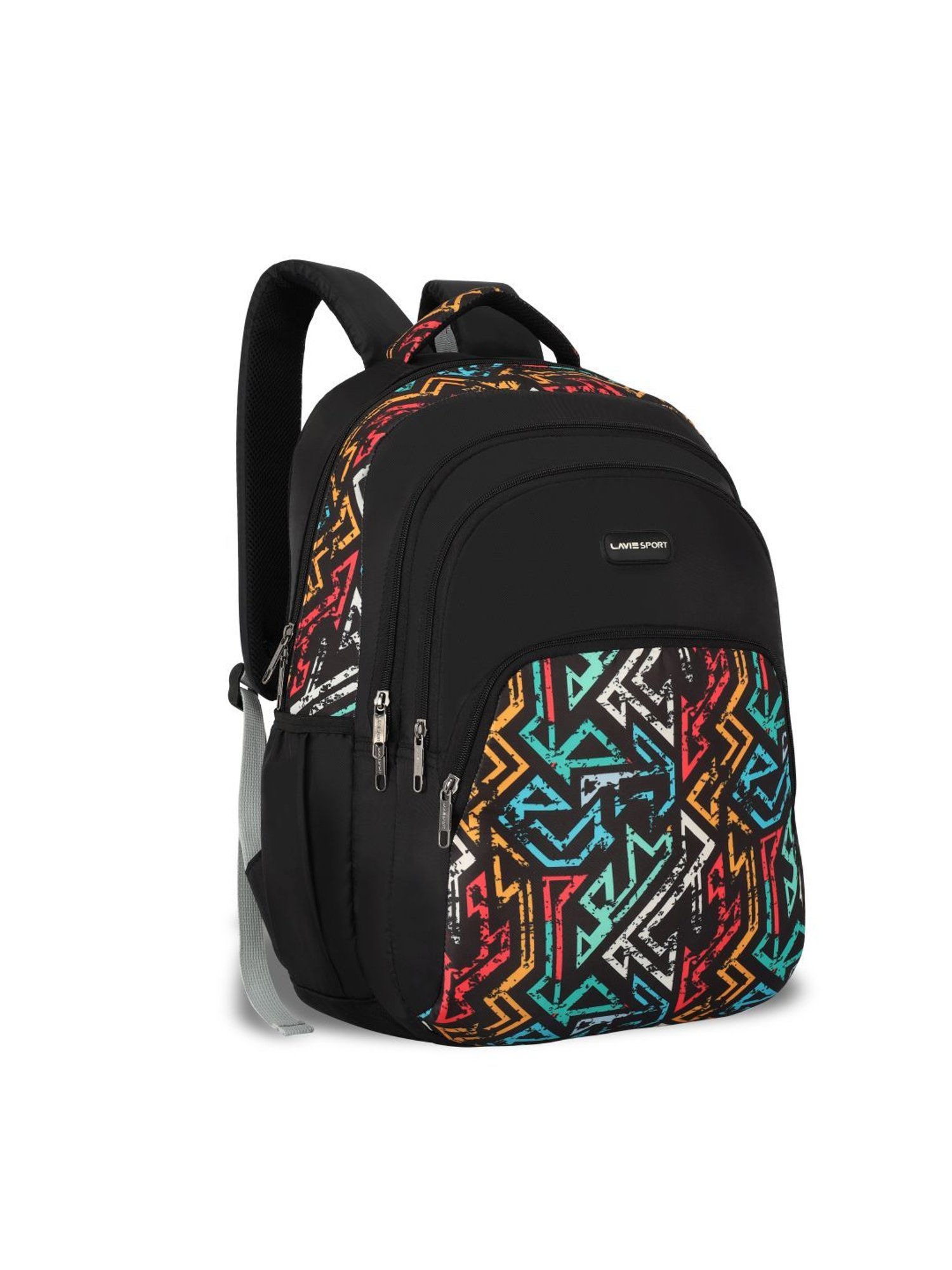 LAVIE SPORT Black Printed Laptop Backpack