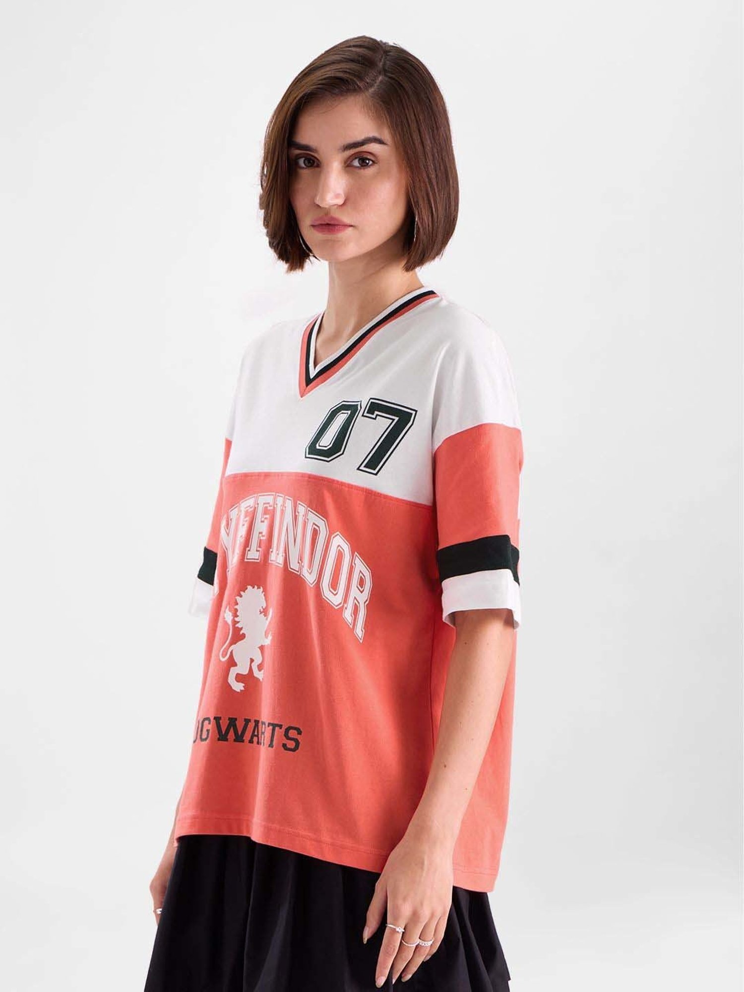 The Souled Store Multicolored Cotton Printed T-Shirt