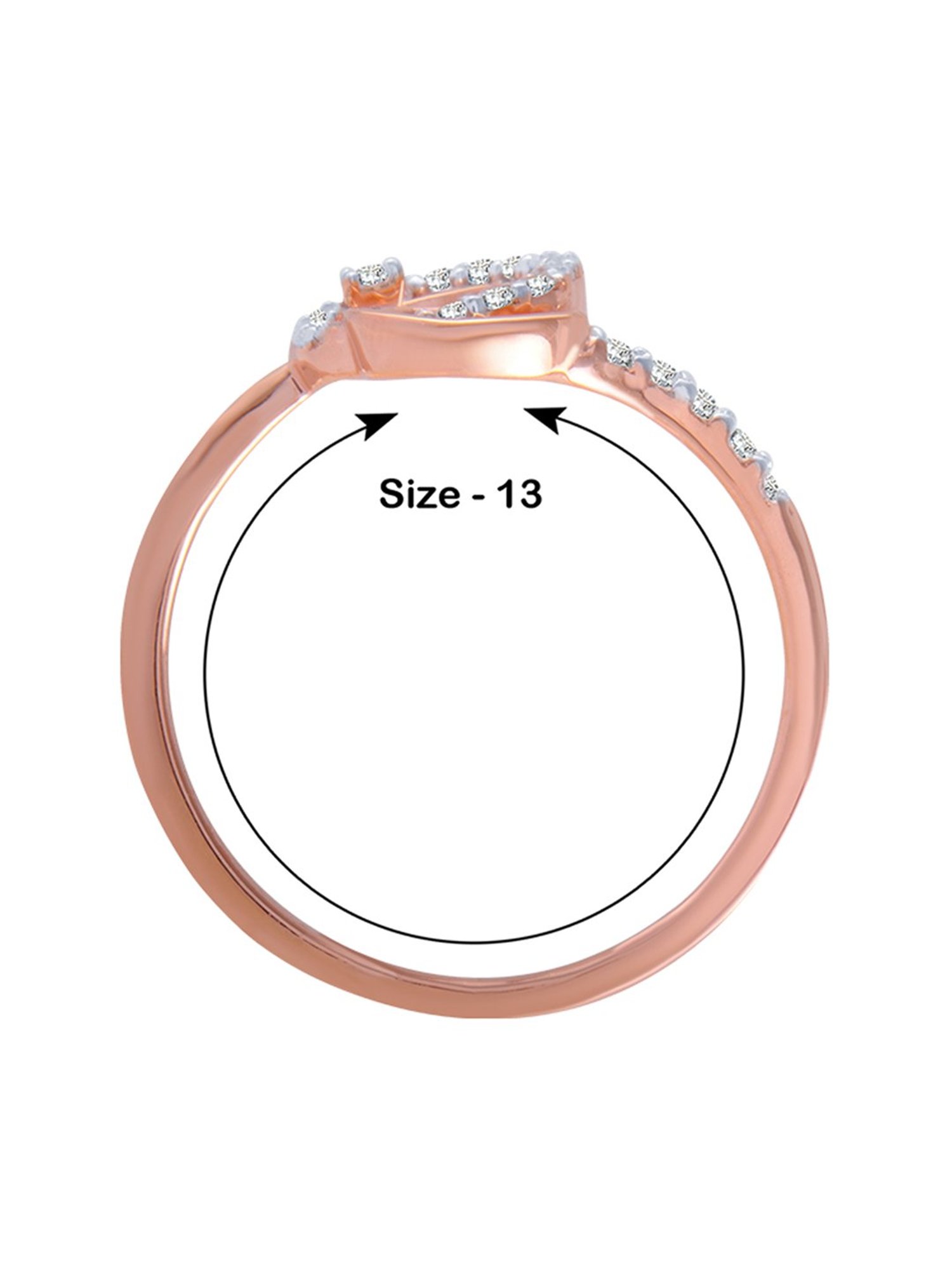 P.C. Chandra Jewellers 18 kt Gold & Diamond Ring